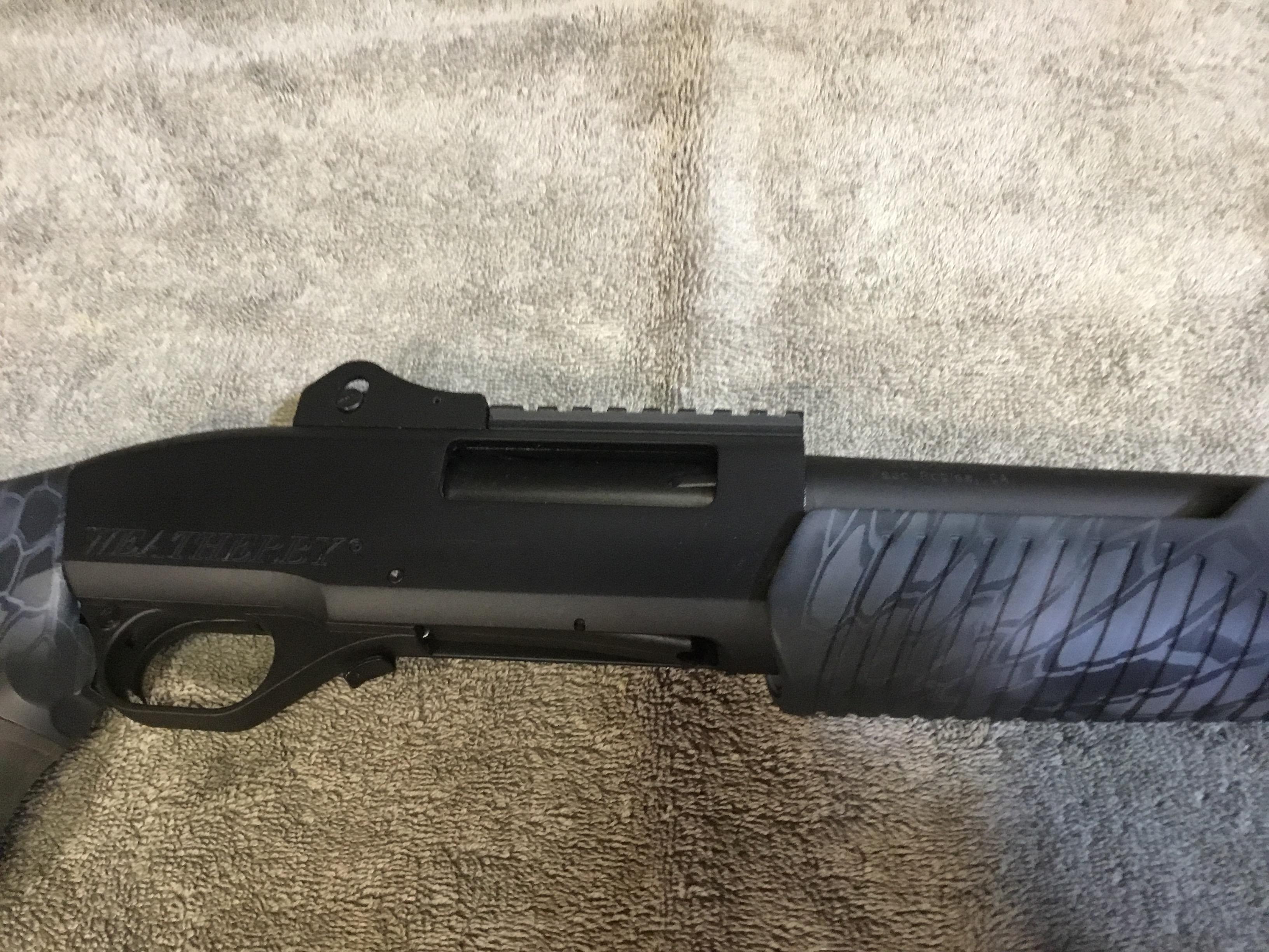 Photo of Weatherby 20 ga pump action shotgun **REDUCED**