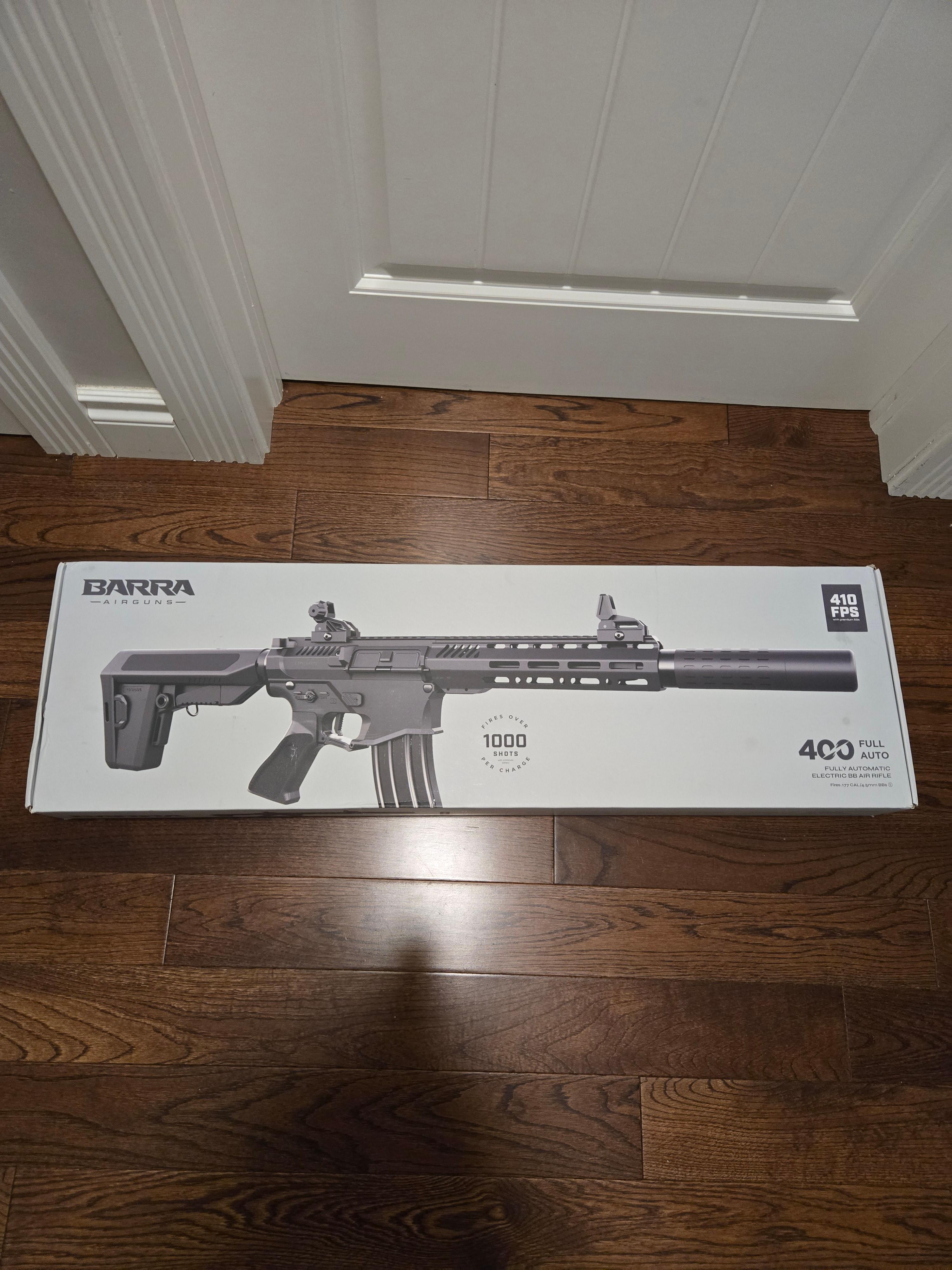 Photo of Barra 400e bb gun