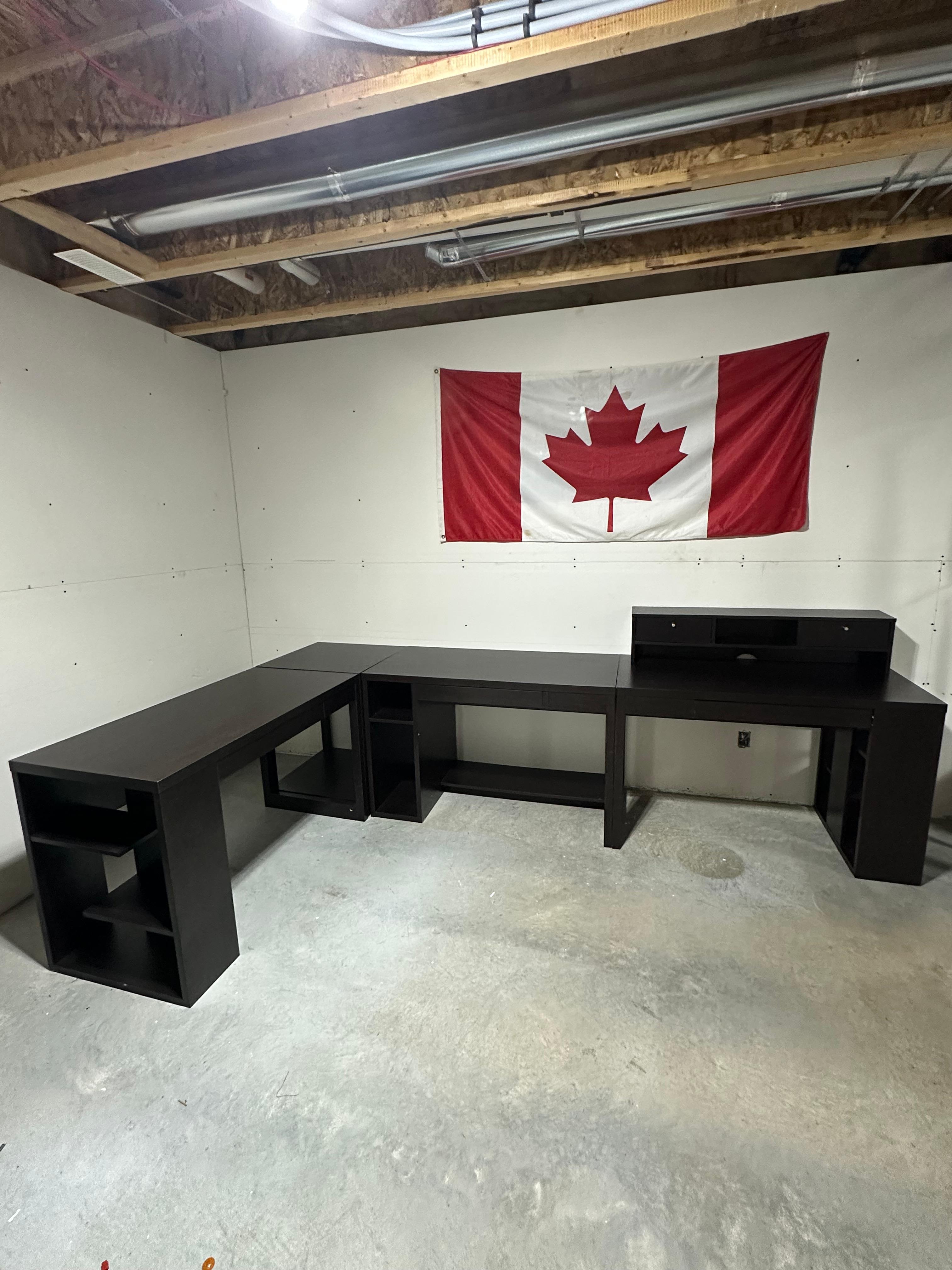 Photo of Four Piece Office desk