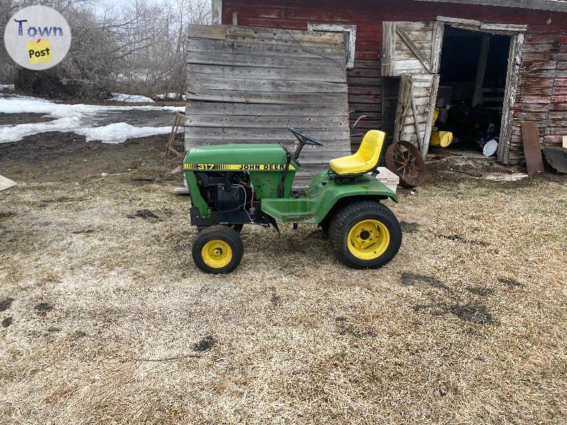 Photo of Wanted John Deere Lawn Tractor or Zero Turn 