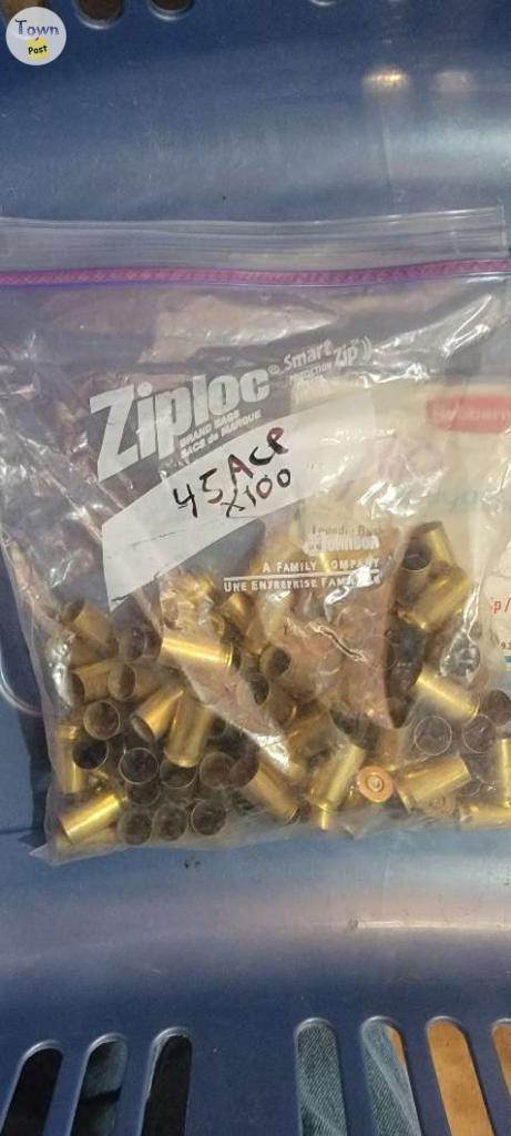 Photo of fs once fired 45acp brass $10+