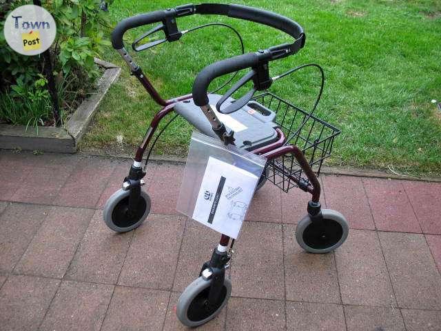 Photo of HOSPITAL GRADE DOLOMITE LEGACY 520 ROLLATOR WALKER FOR SALE