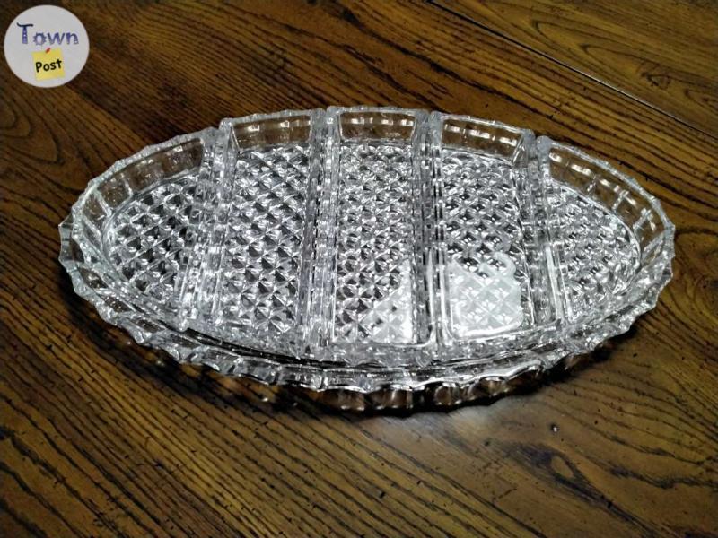 Photo of Lead Crystal Serving Set