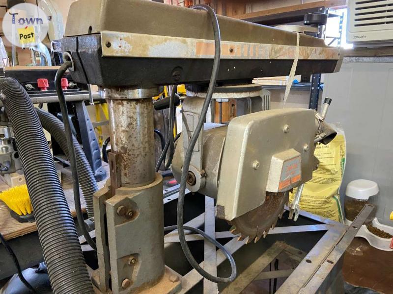 Photo of Dewalt Radial Arm Saw c/w Stand for sale