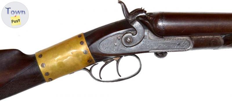 Photo of William Moore & Co, Double Barrel Under Lever Shotgun, 10GA