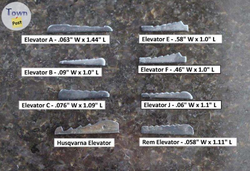 Photo of Hard to Find  -  Rear Sight Elevators - Lifters - Risers + Front Sight Hoods 