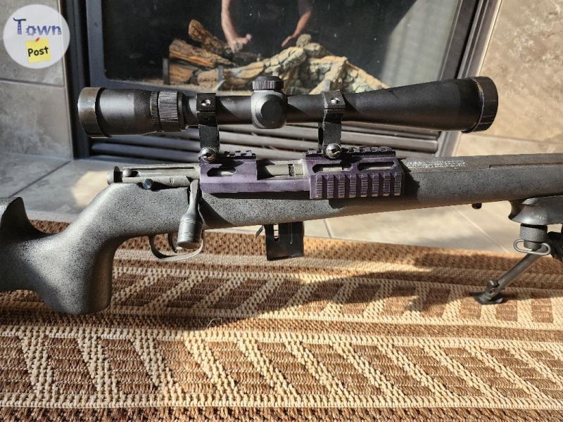 Photo of Savage Arms M93 17 Hmr Rifle + Nikon Scope