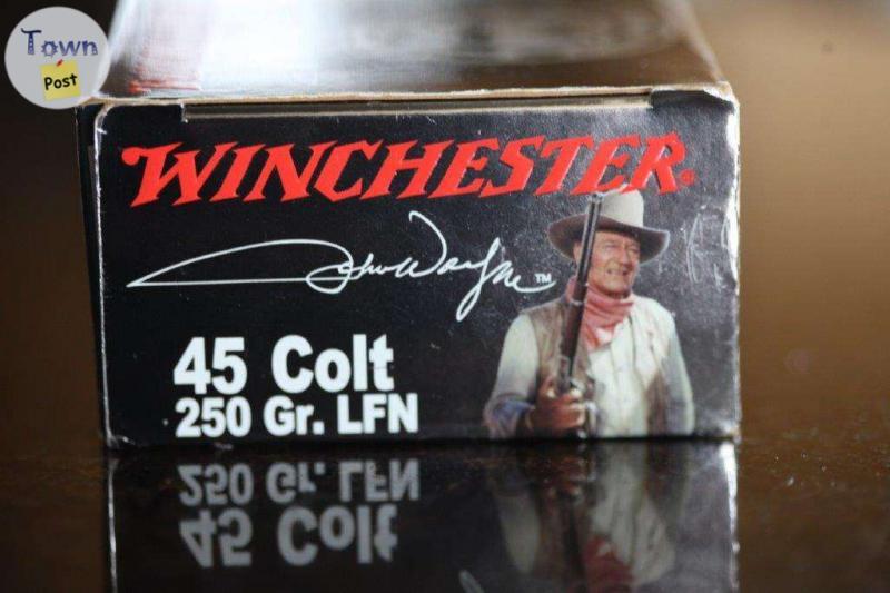 Photo of John Wayne - Limited Edition Winchester Ammunition - 45 Colt