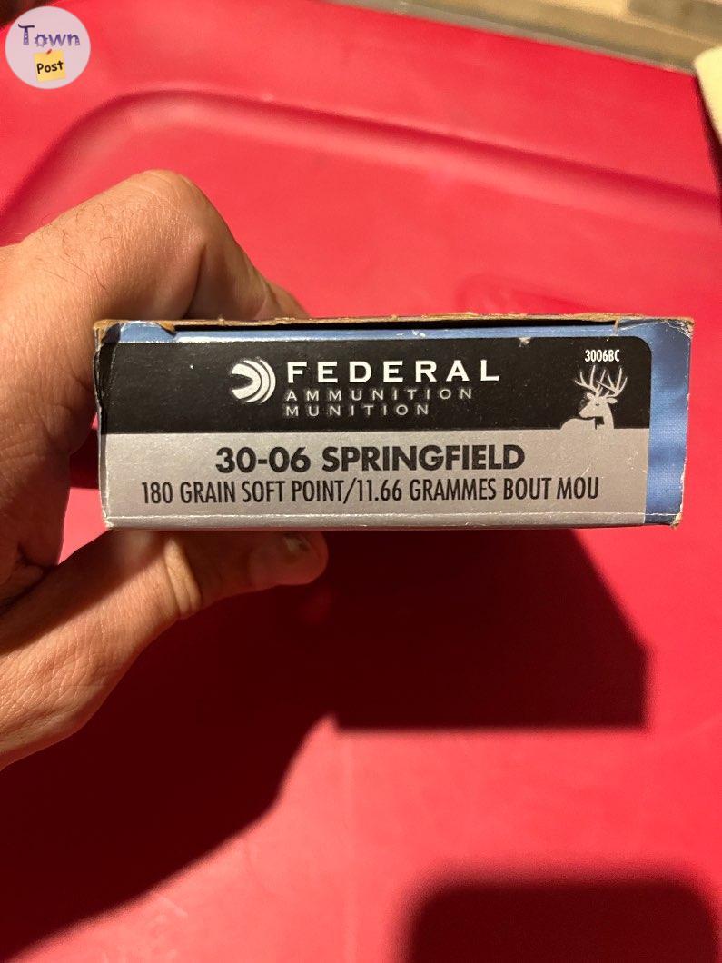 Photo of 30-06 Springfield 180 grain SP full box