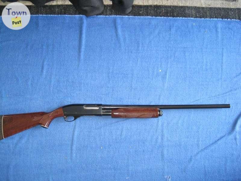 Photo of Remington 870 Wingmaster 12GA. pump shotgun