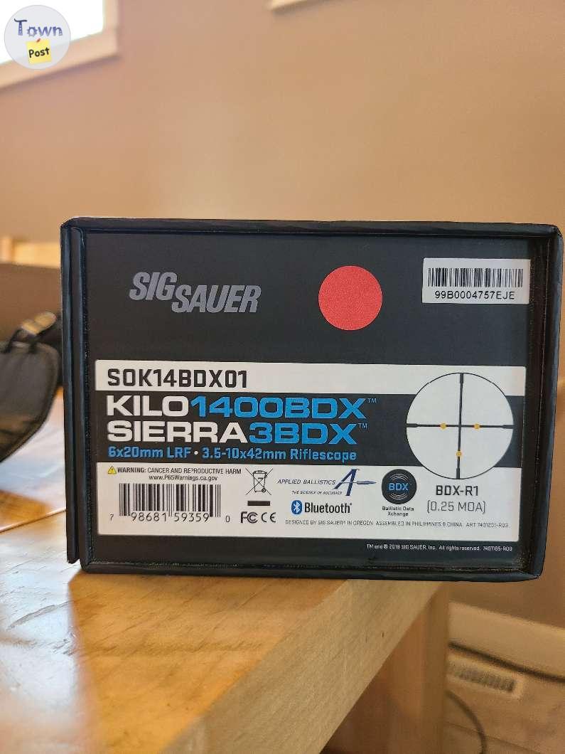 Photo of Sig Sauer riflescope w/rangefinder 