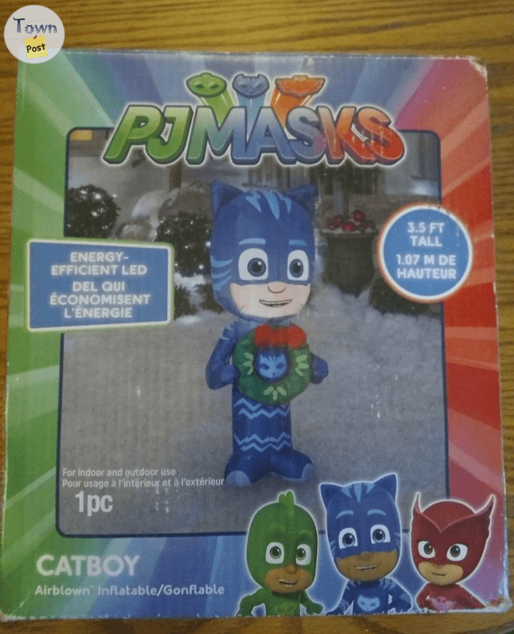 Photo of PJ Masks Christmas inflatable 