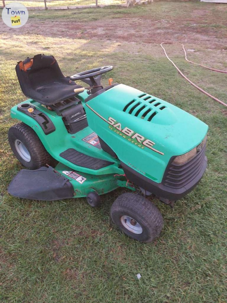 Photo of SABER LAWN TRACTOR $400 OBO