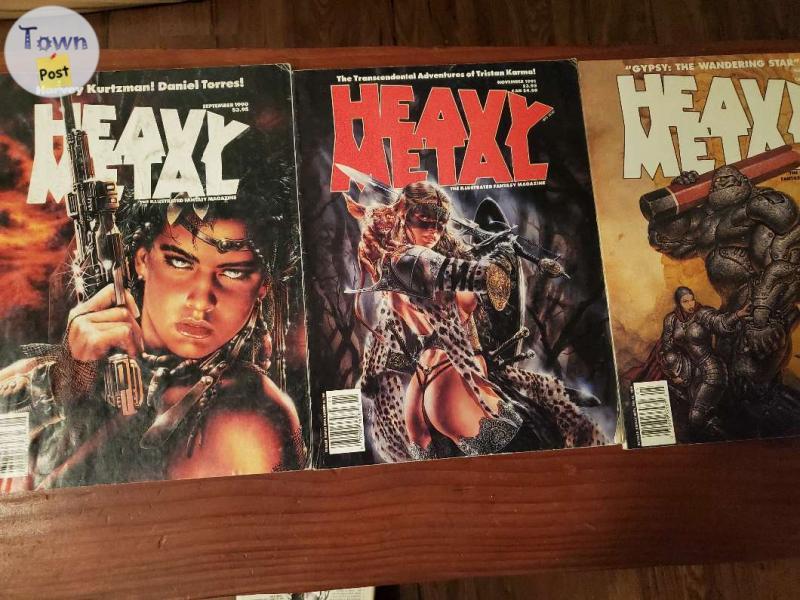 Photo of 6- Heavy Metal Comics