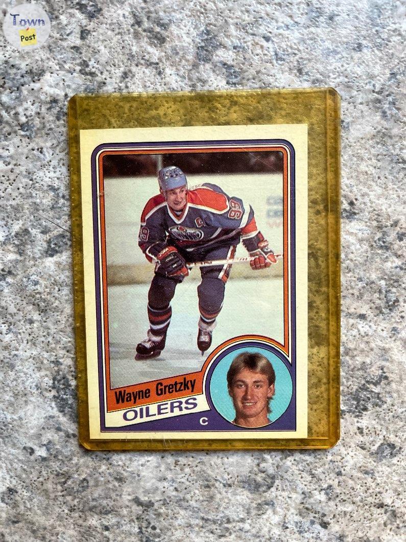 Photo of Wayne Gretzky Oilers Card 