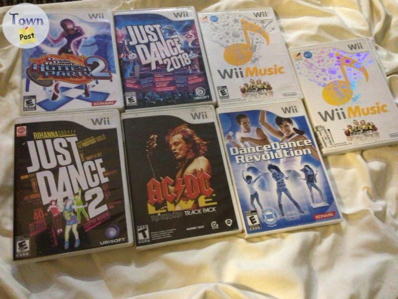 Photo of Wii games