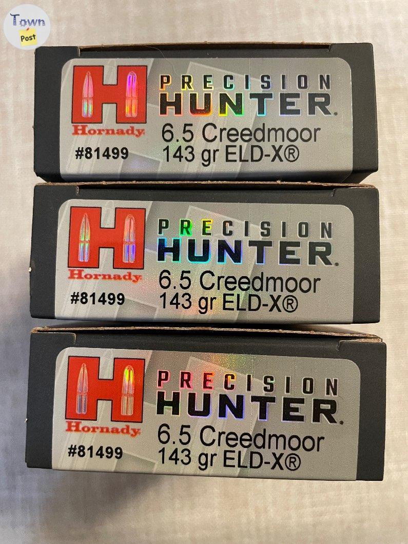 Photo of 6.5 Creedmoor Hornady Ammunition 