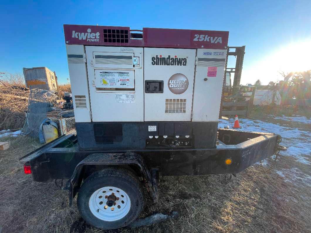 Photo of Shindaiwa 25KVA generator